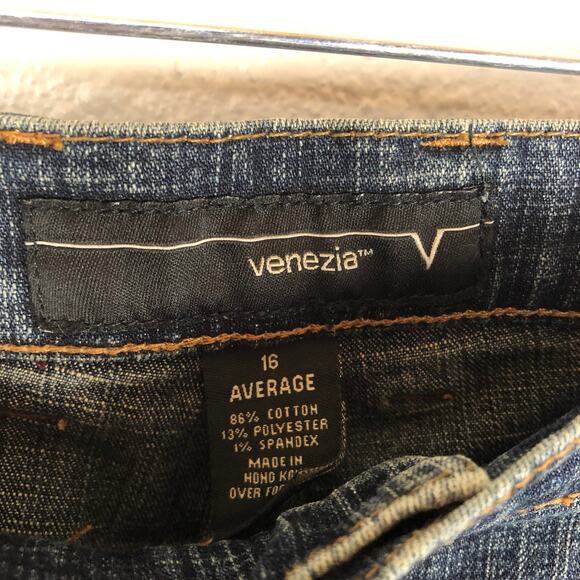 Vintage Y2K Venezia Carpenter Utility Denim Straight Leg High Rise Jeans - Picture 7 of 15